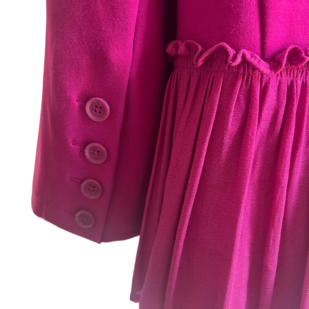 Torrid Plus Size 2 Pleated Peplum Open Blazer Jac… - image 4